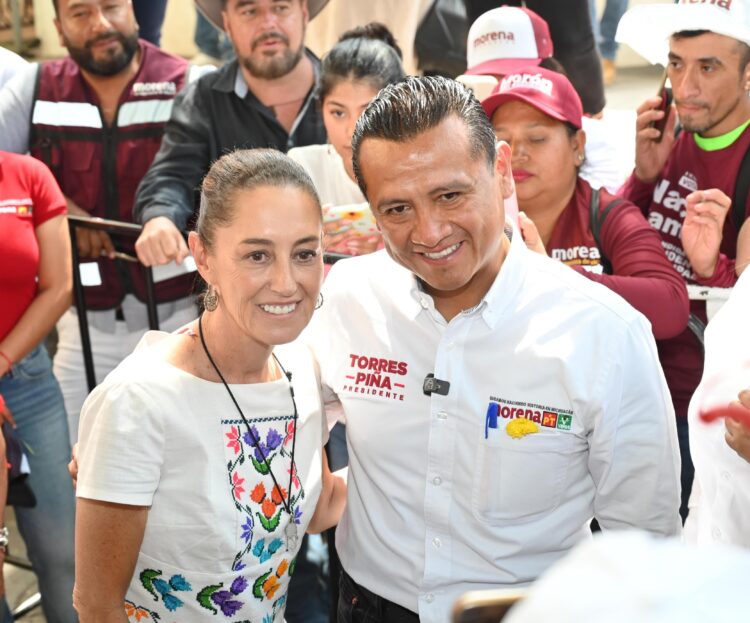A dos años de su llegada, México tiene la mejor Presidenta del mundo: Torres Piña