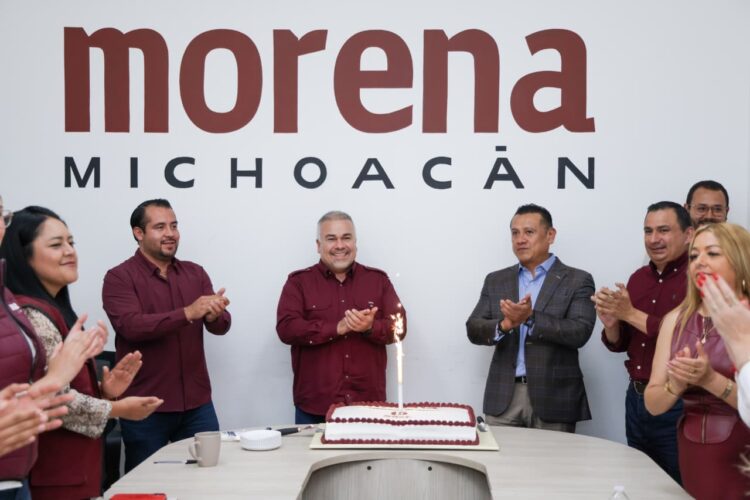 A 15 años de Morena, la tarea es cuidar legado y continuar transformación de Michoacán: CTP