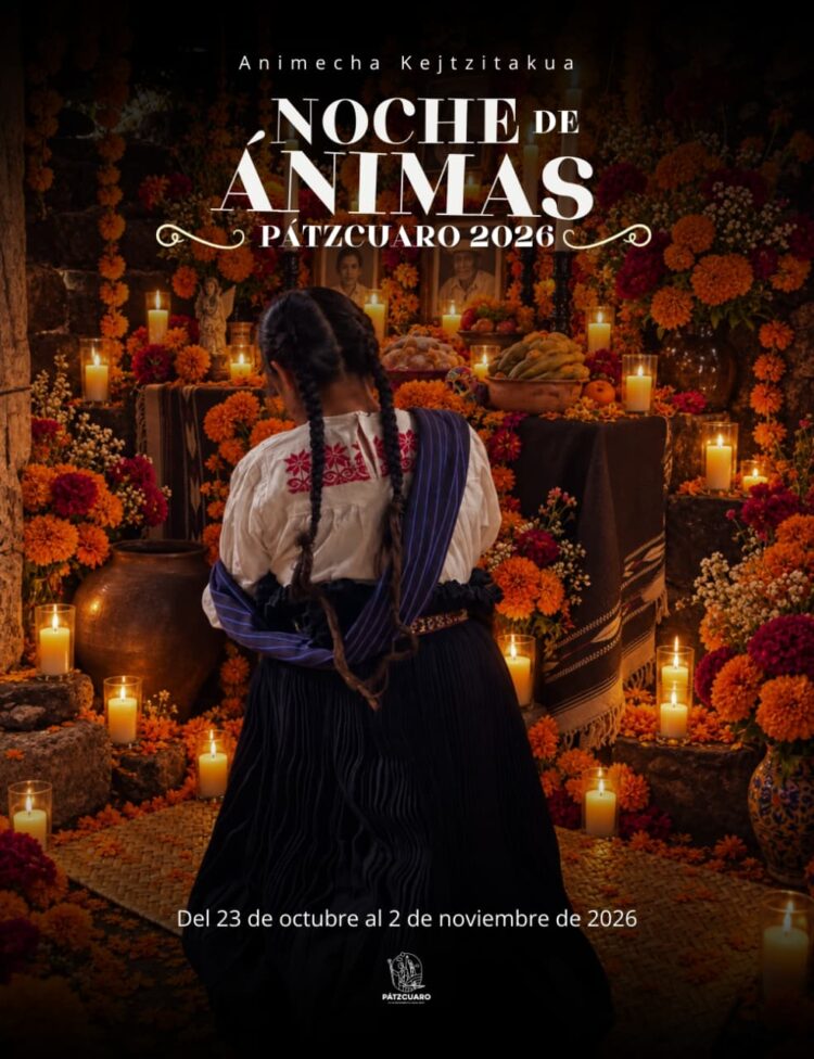 Comparte Gobierno de Pátzcuaro el promocional de Noche de Ánimas 2026