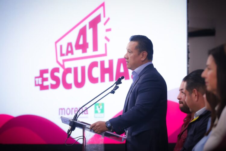 La 4T escucha, fortalecerá organización y vínculo con el pueblo: Torres Piña
