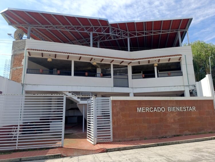 Nuevo Mercado Municipal Bienestar de Panindícuaro sigue creciendo