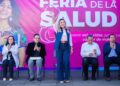 Inaugura Dayana Pérez Feria de la Salud y vacunación invernal en Salvador Escalante
