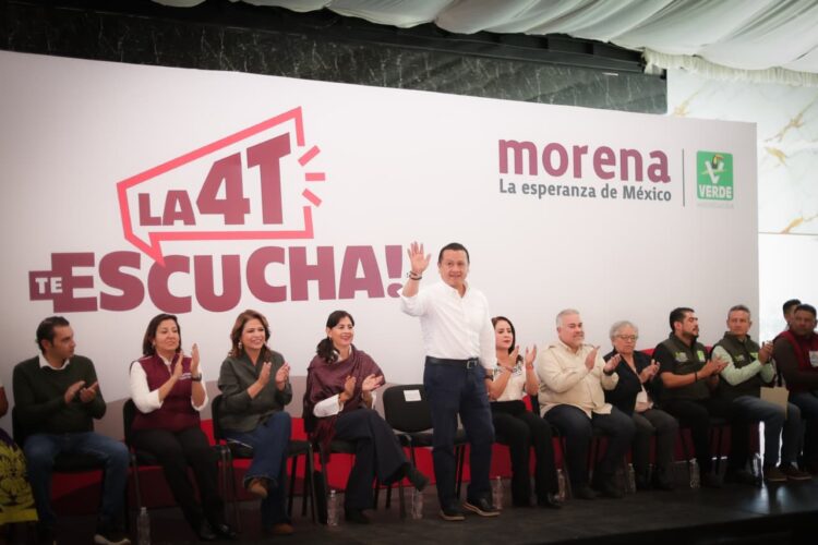 Desde Uruapan, la 4T fortalece unidad y defensa de la soberanía: Carlos Torres Piña