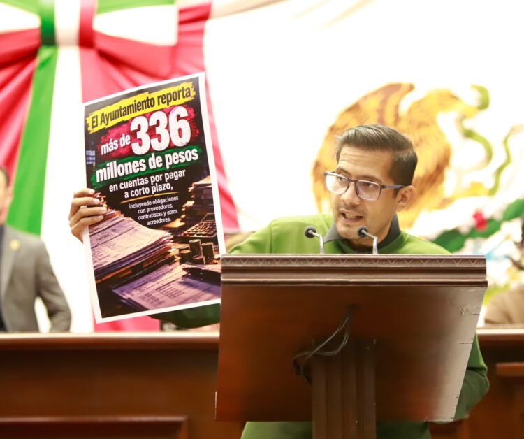 Pide Conrado Paz que gobierno de Uruapan aclare deuda de 90 millones de pesos