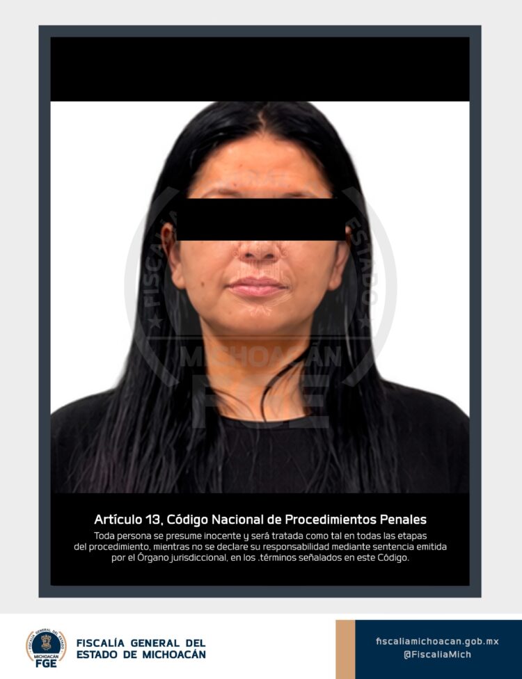 Detiene FGE a Rosa Alejandra, secretaria del Bienestar de Uruapan por caso Carlos Manzo